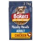 Bakers Adult Chicken Meaty Meals 2.7kg